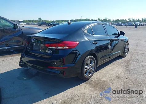 2018 Hyundai Elantra Sel from USA, damaged, VIN 5NPD84LF2JH318496